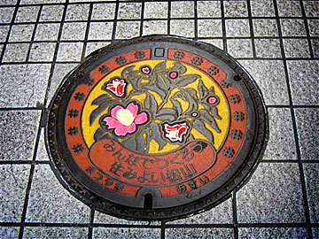 01_Shikoku Onsen manhole